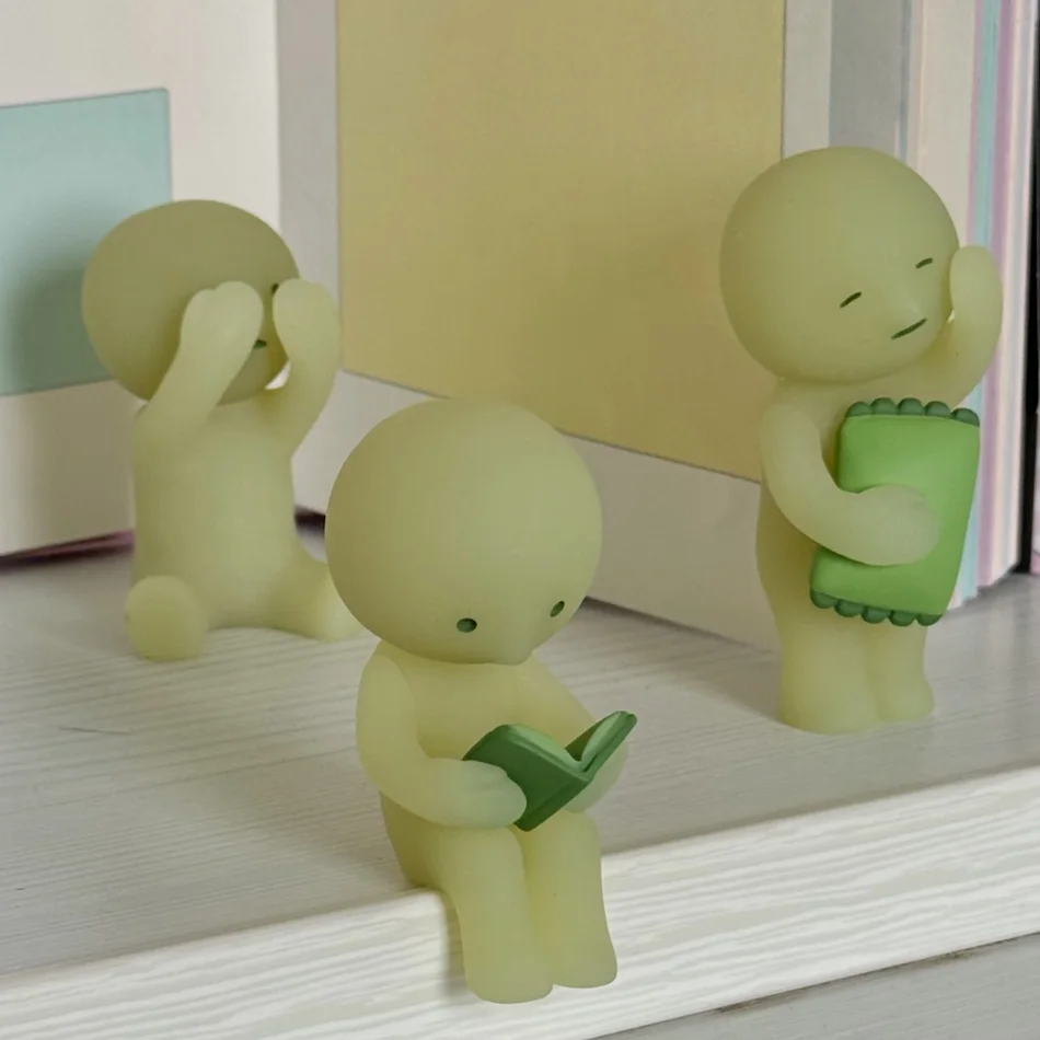 Überraschungsgeschenk Blindbox Actionfiguren Schlafzimmer-Serie Mehrere Puppen Grün Nachtleuchtend Mysteriöse Dekoration Modellspielzeug – Detail 7