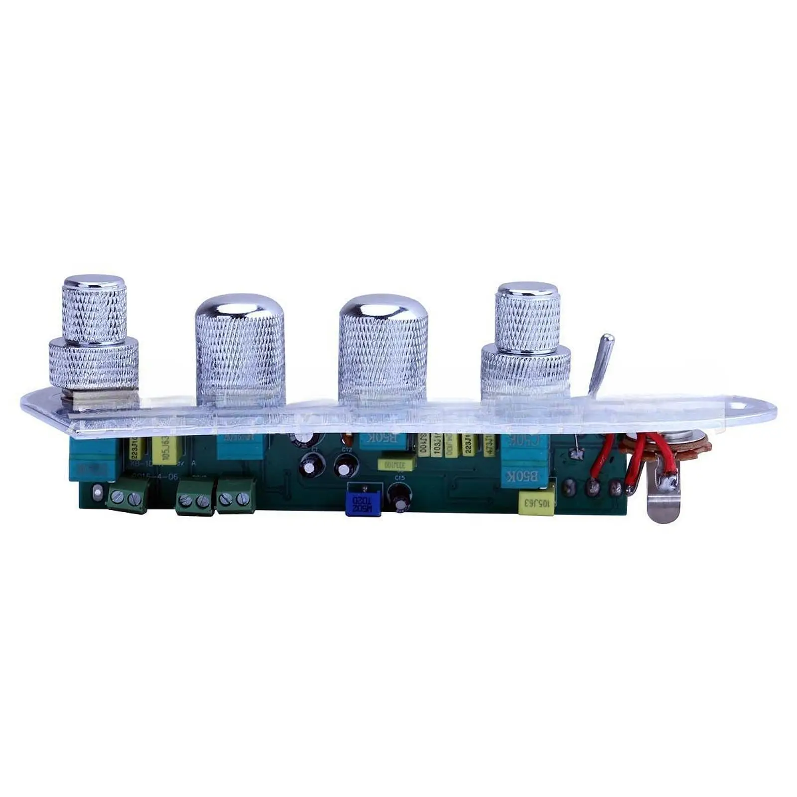 Guitar Control Plate Offers Prewired Installation With Enhanced Sound And Noise Control For Bass Guitar Professionals