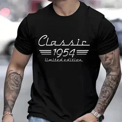 T Shirt for 70th Birthday Auto Owner Classic 1954 Car Lover Shirt Born in 1954 Tshirt 70th Retro Vintage Turning 70 Mechanic Tee