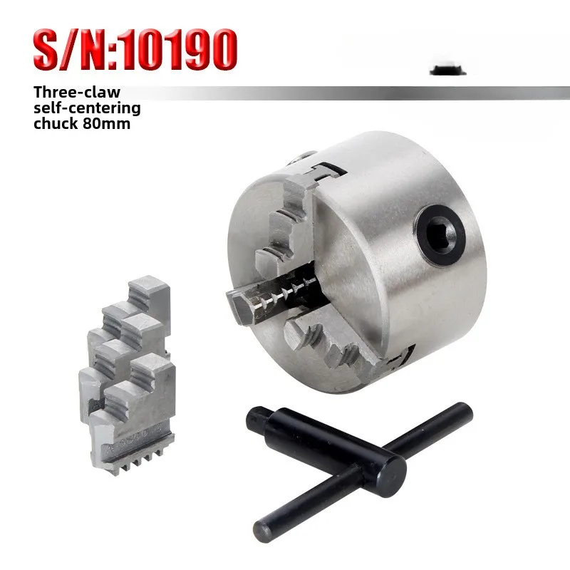 

Special accessories S/N: 10190 three-jaw self-centering chuck 80mm