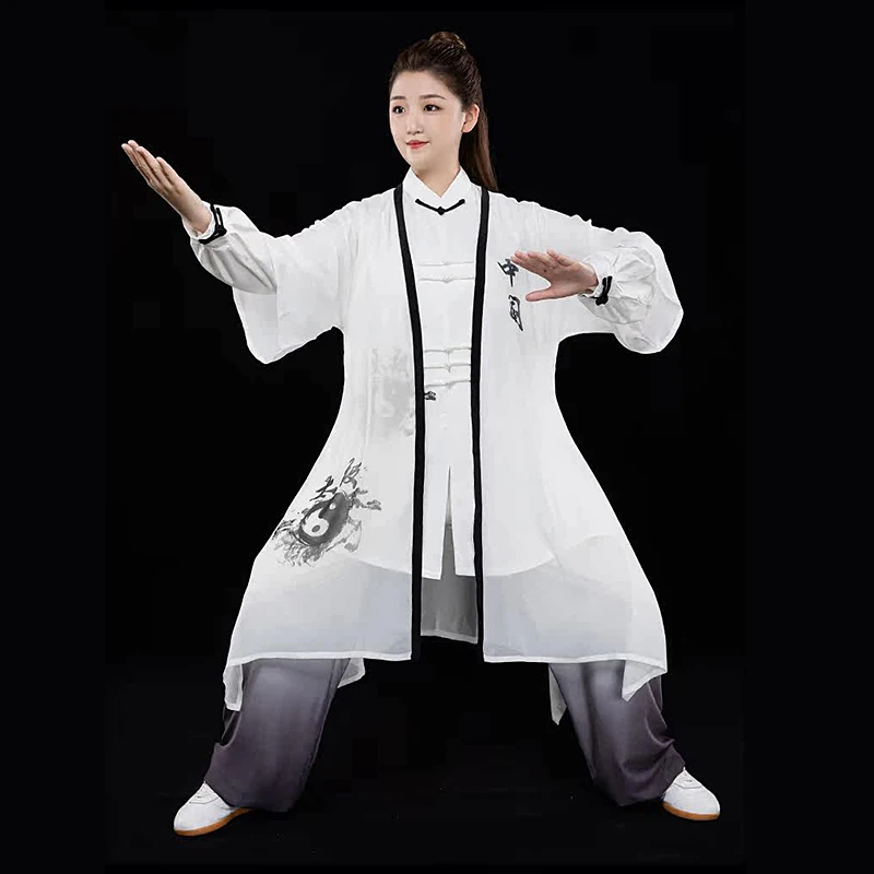 Women's Premium Tai Chi Suit Baduanjin Exercise Competition Performance Wear for Adults