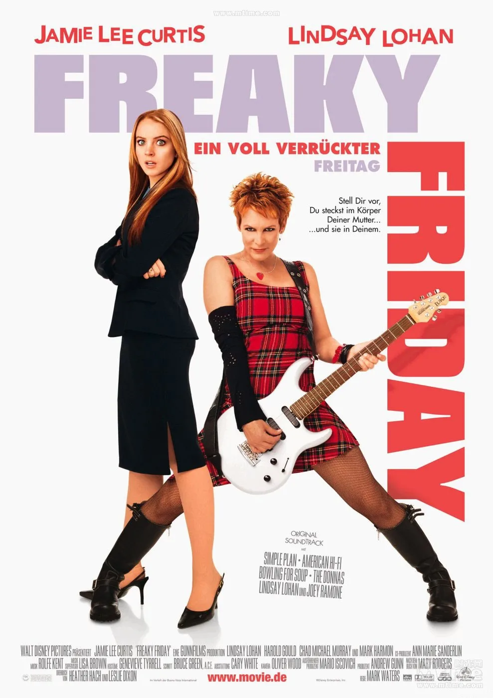 Movie Freaky Friday (2003) Wall Poster Wall Art Rome Decoration