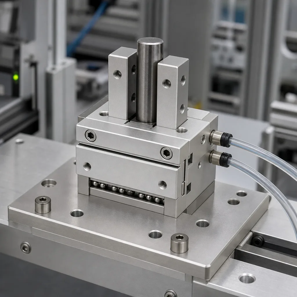 Pneumatic Parallel Gripper Cylinder Finger Cylinder Double Acting Gripper Cylinder HFZ10