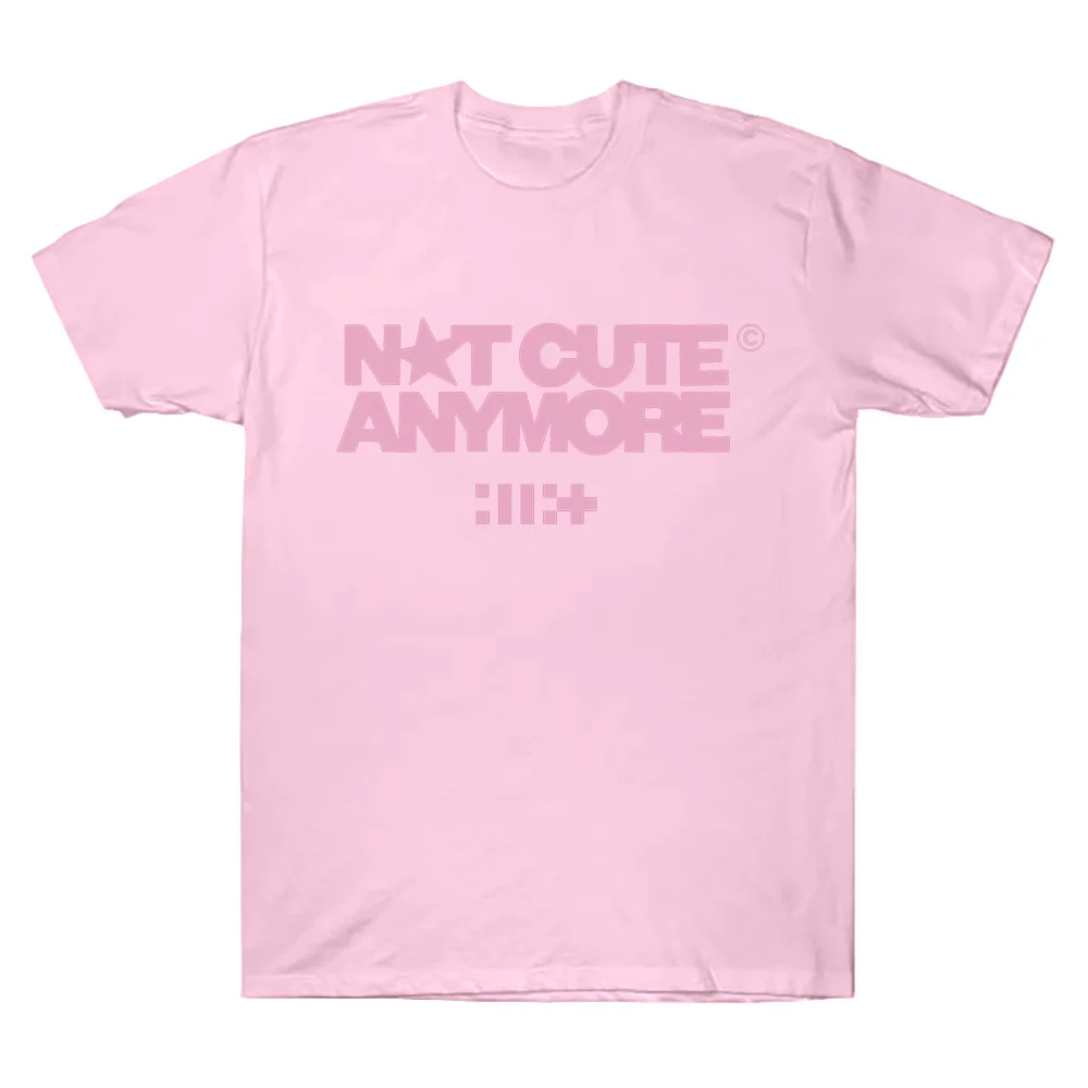 ILLIT Not Cute Anymore Album T Shirts ILLIT Girl Band T-shirt Korean Fashion Summer Women Men Short Sleeve Casual Cotton Y2K Tee image 2