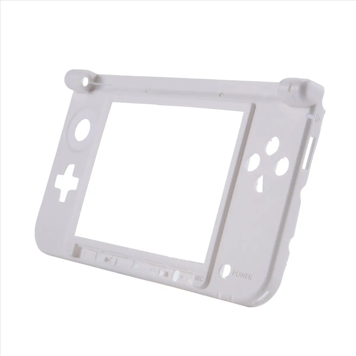A40I Middle Frame Replacement Housing Cover Case Bottom Console Cover for Xl/Ll Game Console Case White