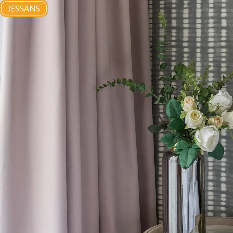 

Утолщенная занавеска Sujin из имитации хлопка и льна, простая Звукоизоляционная занавеска для эркера, 1