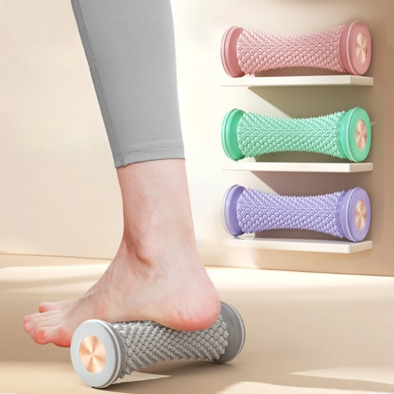 

1pc Non-Electric Plantar Fascia Foot Massager | Rolling Trainer for Home Use, Plastic Material for Improved Foot Comfort health