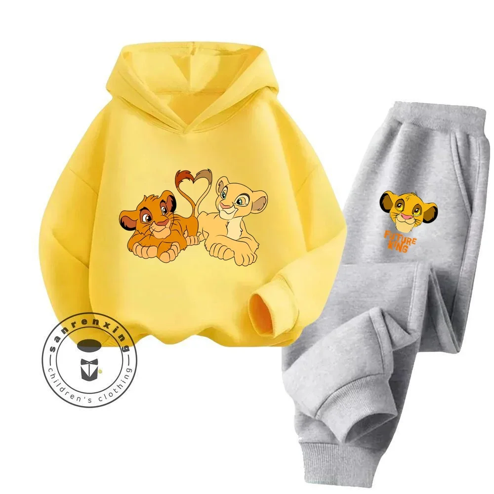 Children's Long Sleeved Hoodie, Cartoon Niche Design, High-end, Sturdy File, Kavay, Spring, Autumn, Super Cheap, King's Talk Set