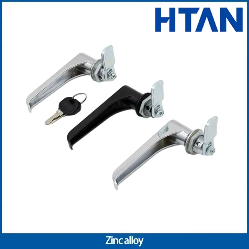 

Zinc Alloy L-Shaped Handle Lock Distribution Box Industrial Cabinet Control Electrical Control Cabinet Door Lock