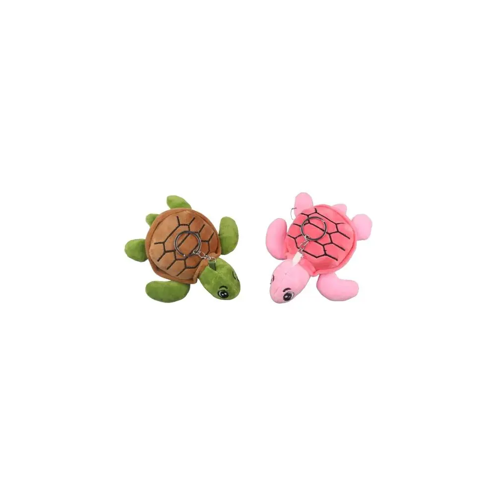 Key Ring Soft Animal Bag Decor Key Chain Plush Tortoise Dolls Cute Turtle Keychain Turtle Plush Keyring Tortoise Plush Pendant