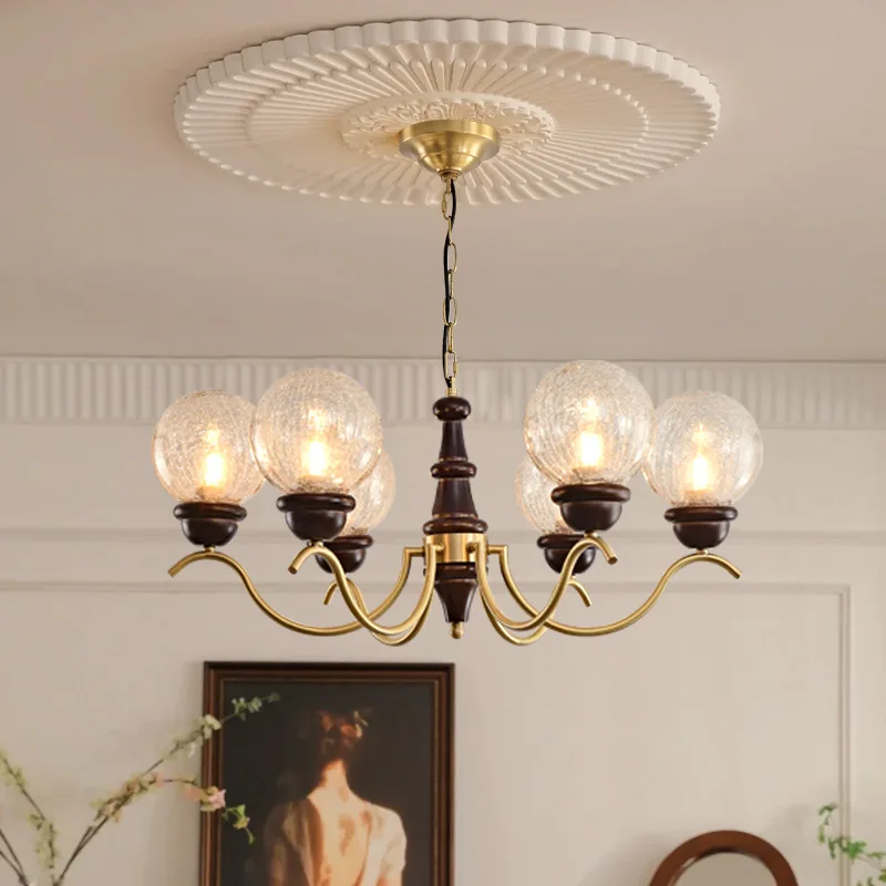 

Living room retro study bedroom chandelier cloakroom lamp