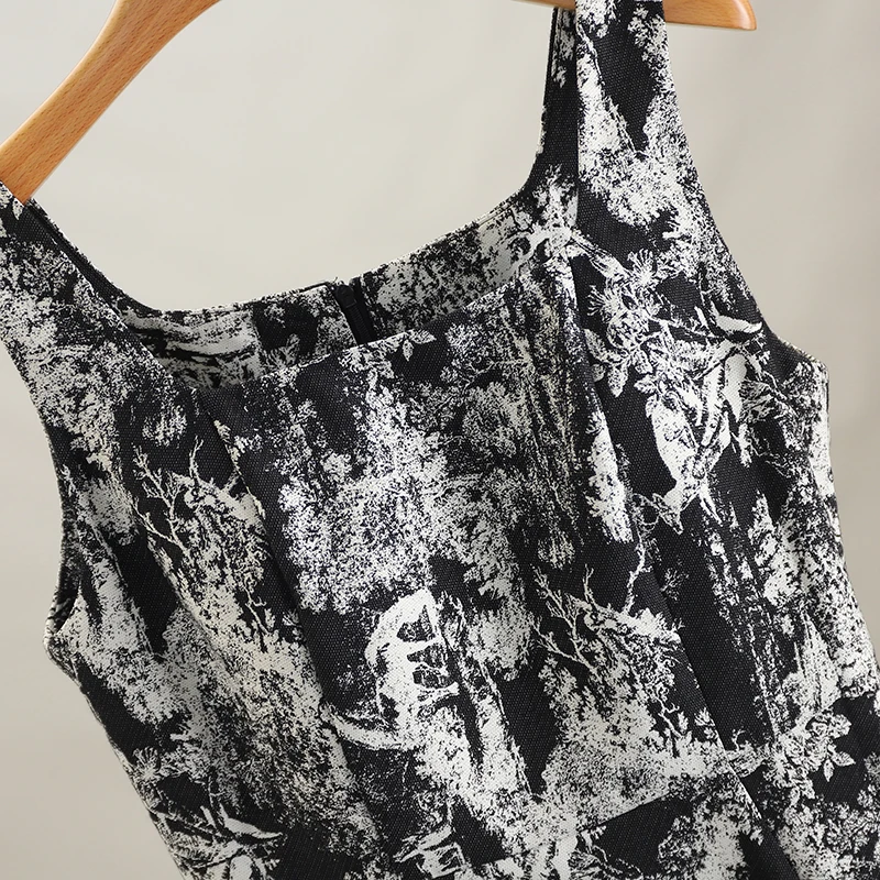 Floral Print Square… - image