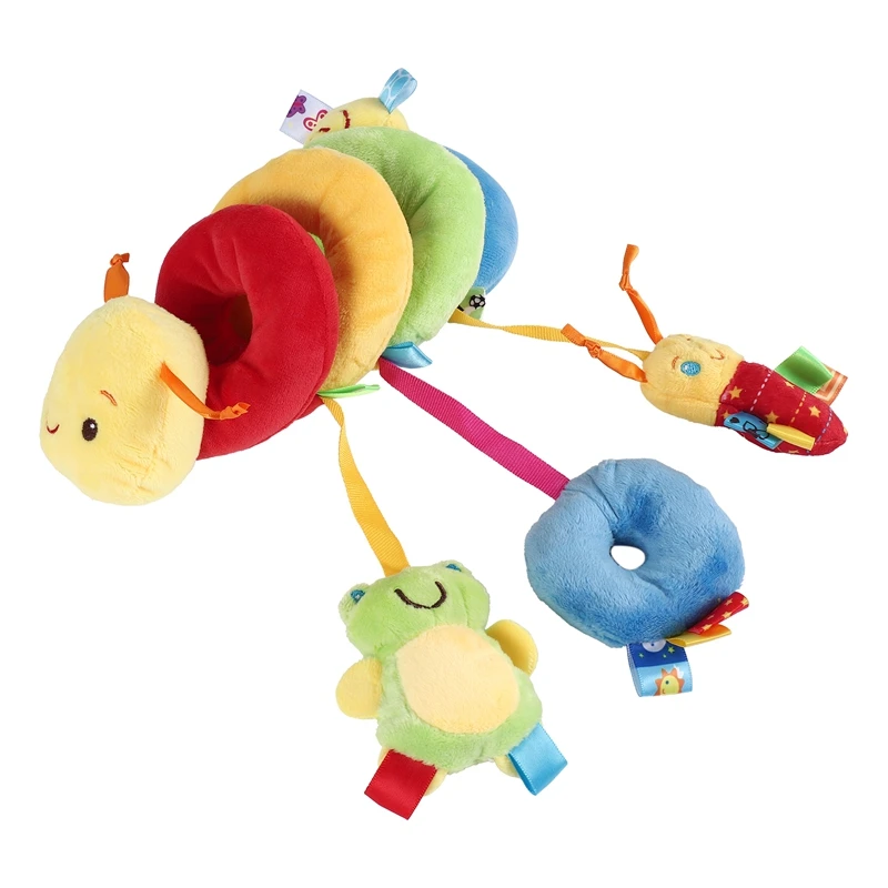 Cute Activity Spiral Crib Stroller Car Seat Travel Hanging Toys Baby Rattles Toy