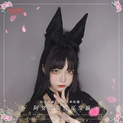 Wolf ears anime animal ears cosplay accessories dark Lolita hair accessories KC Anubis headband