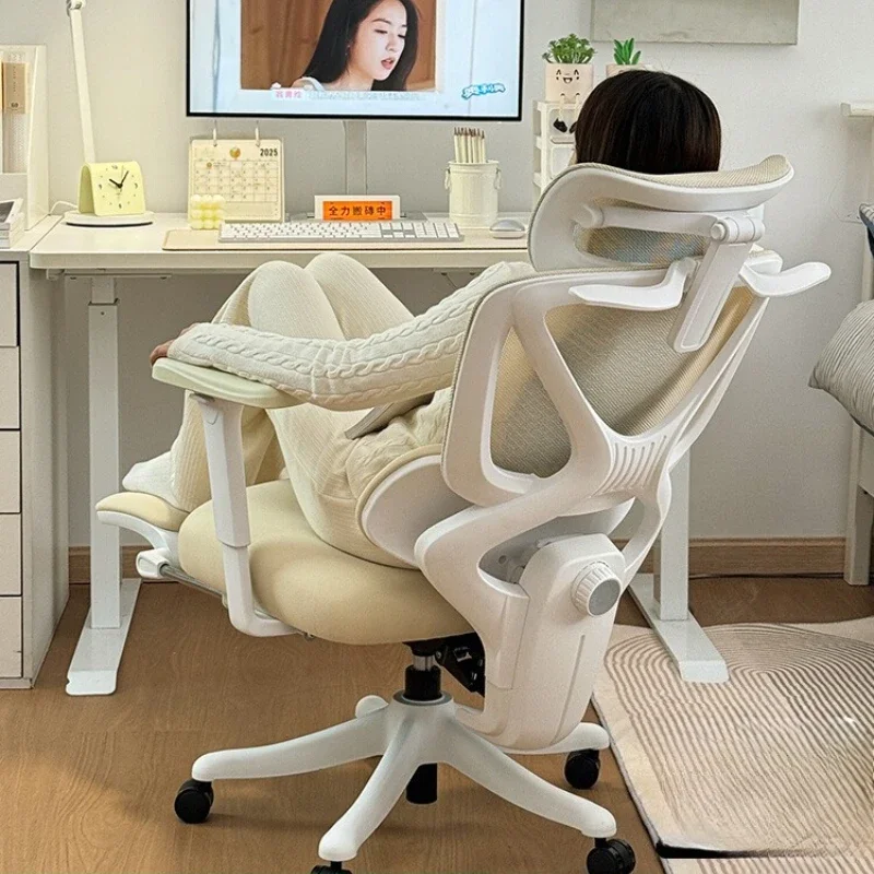 

Pink Office Chair Computer Anti Gravity Chair for Desk Weird Furniture Ergonomic Chairs for Living Room Ardor Gaming Pulley Kanu