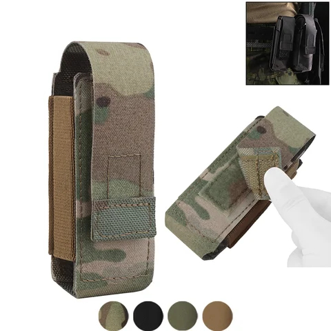 경량 MOLLE 유틸리티 파우치 야외 에어소프트 기어 필수품을 위한 다용도 도구 정리함