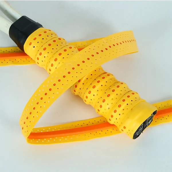 المضادة للانزلاق الرياضة Overgrip الشريط تنس Overgrip العصابة مضرب بدمنتون قبضة عرق الفرقة باديل امتصاص الصدمات شريط لحام #5
