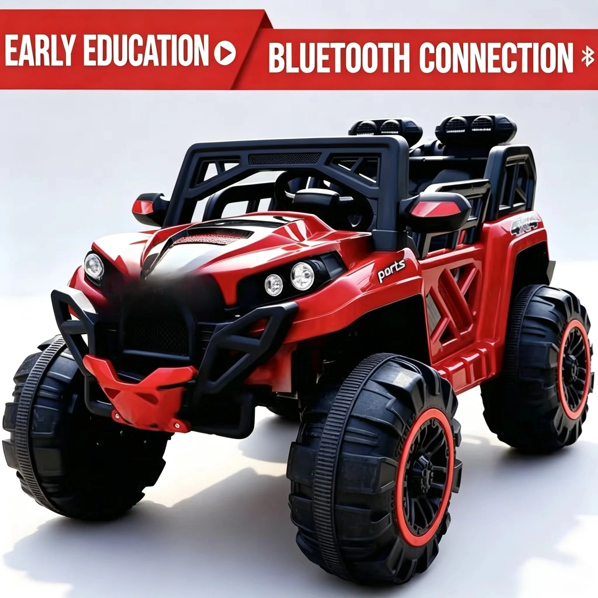 children's electric car, remote control baby toy car, rechargeable driving toy car, suitable for children under 12 years old