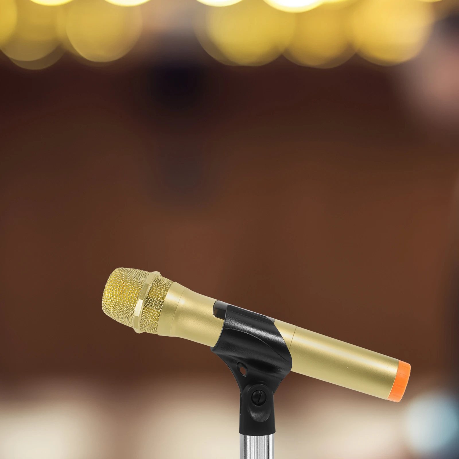 

Wireless Microphone Clip Bracket Bar Clamp Mount Plastic for Handheld Microphones