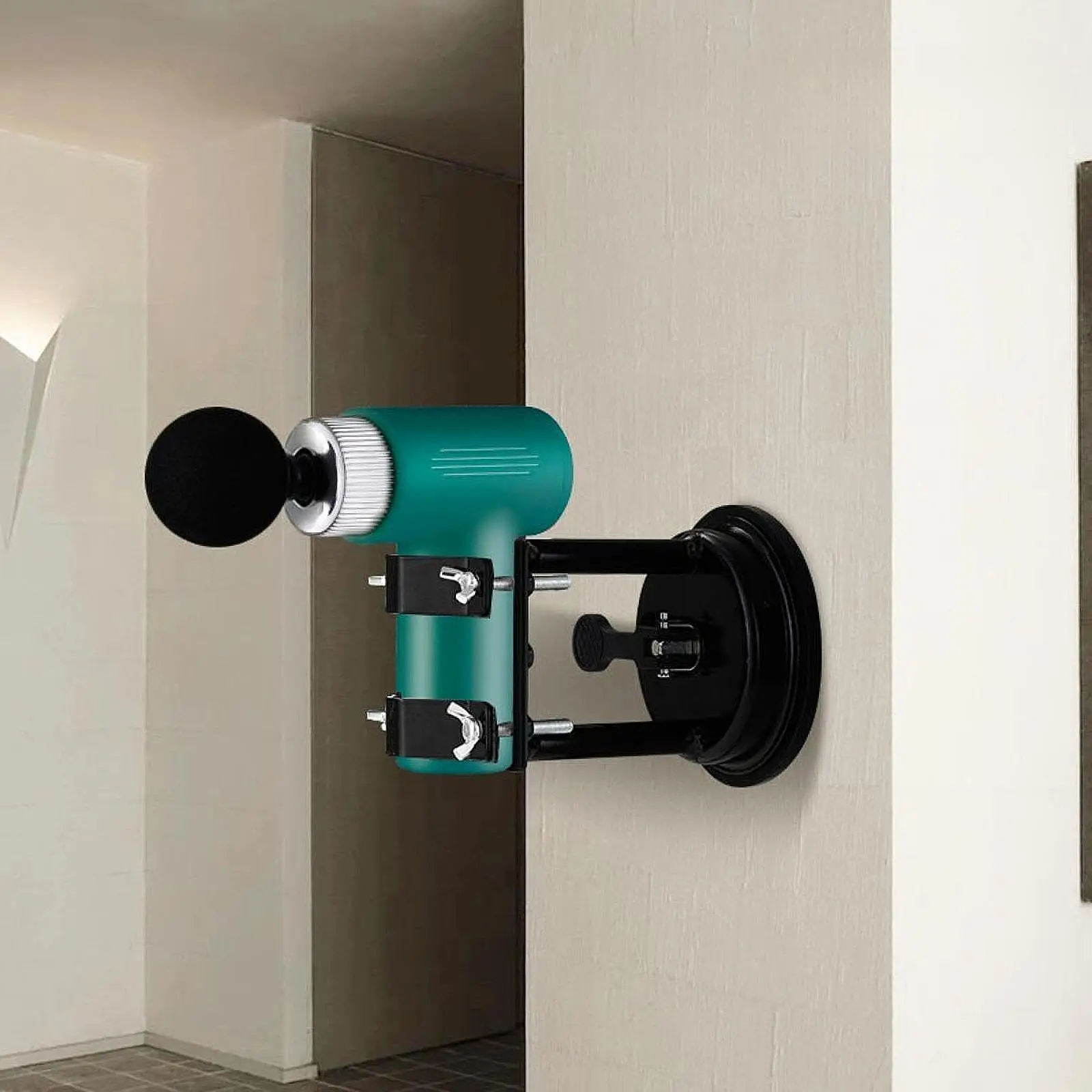 Massage Machine Mount Muscle Relaxation Support Stand Simple Insatllation Neck Back Waist Massager Stand Suction Cup Bracket