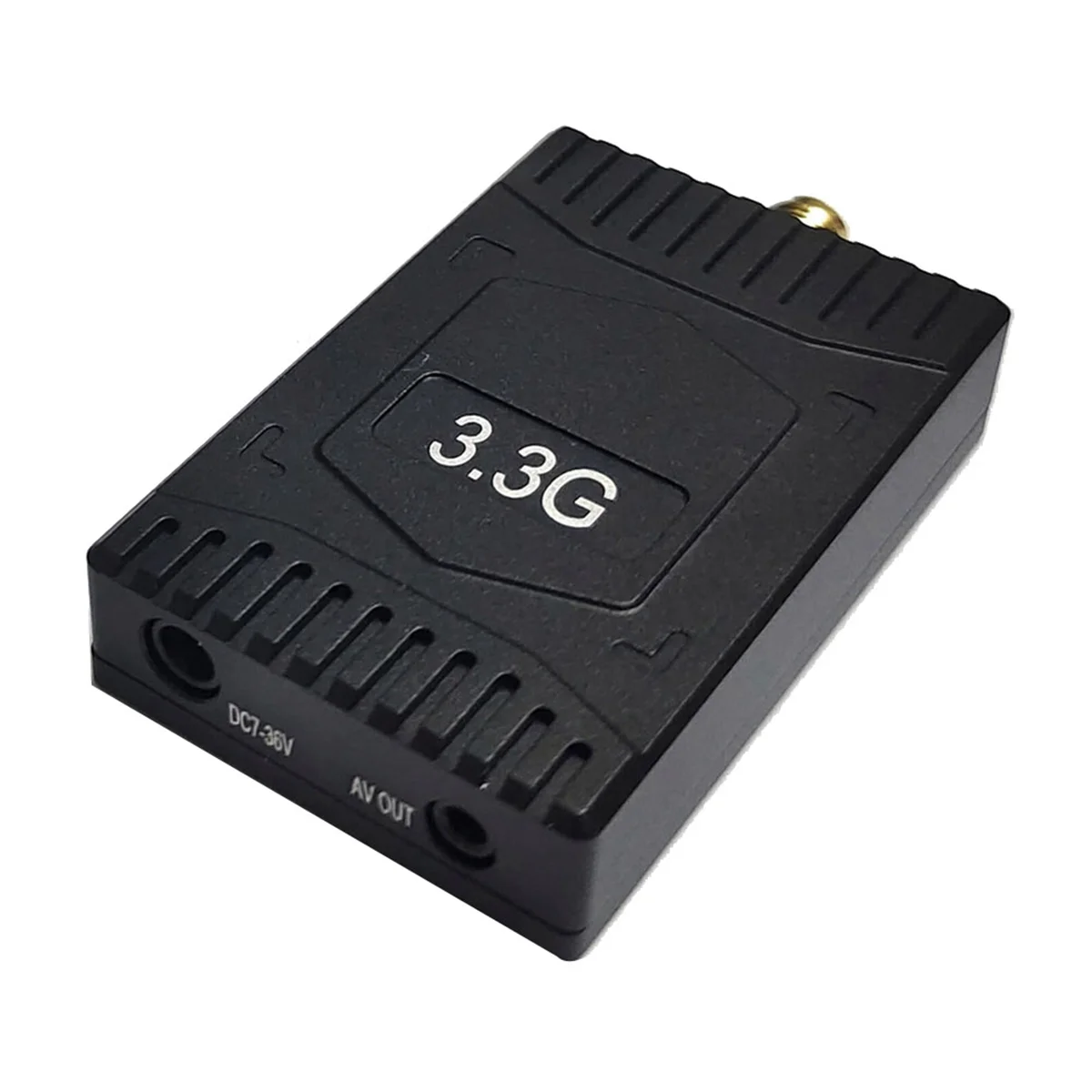 3.3G 4W FPV VTX 4000Mw+3.3G FPV VRX Kit 16CH FPV Video Transmitter Receiver for FPV RC Racing Drone