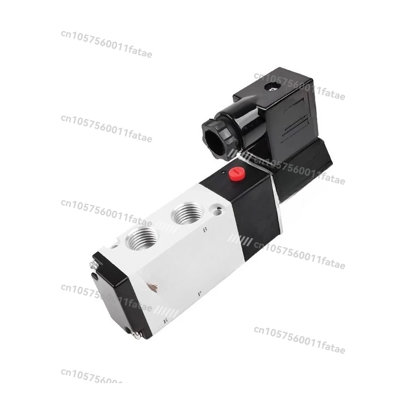 

4v210-08 Solenoid Control Valve 220v Cylinder Reversing Valve 24v Solenoid 4v310-10 Air 12v