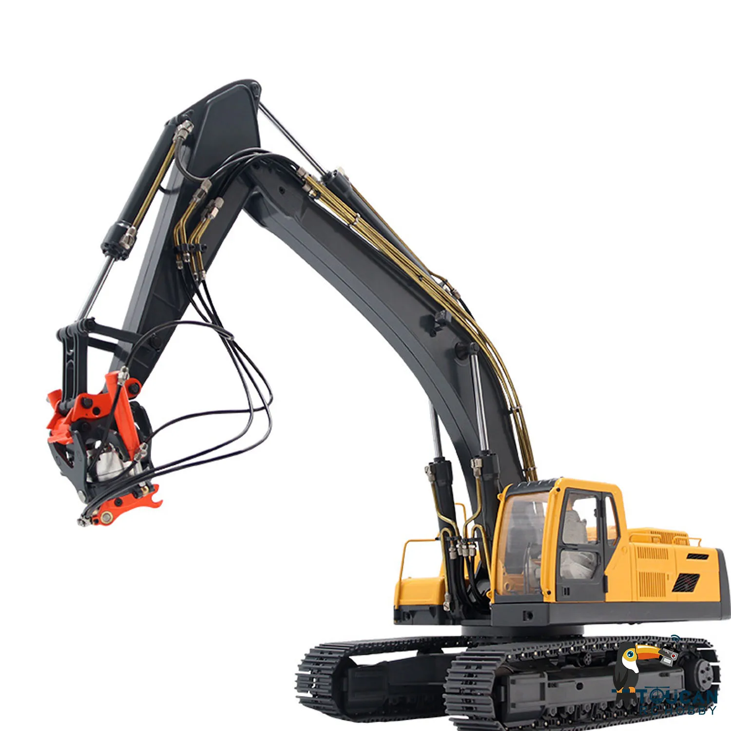 JDM EC360 RC Hydraulic Excavator for 1/14 RTR Upgraded 106 V2 Ver Remote Control Digger Outdoors Toy THZH1511