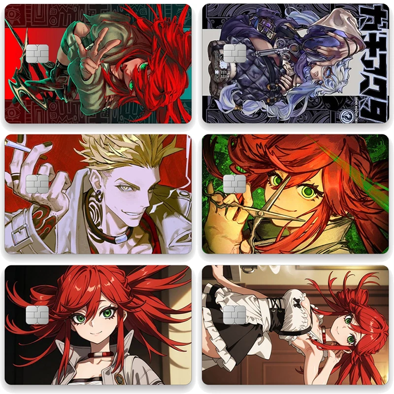 

GACHIAKUTA Cartoon Card Sticker Student Zanka Nijiku Patch Riyo Reaper Anime Decals Paster Waterproof Decor Birthday Gift