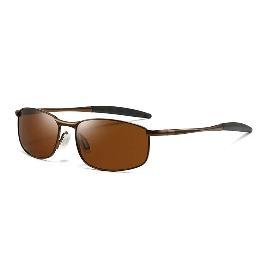FELRES Rezept Polarisierte Metall Myopie Sonnenbrille Männer Fahren Blau Schatten Sonnenbrille Fertig Kurzsichtige Gläser Negative Dioptrien 6
