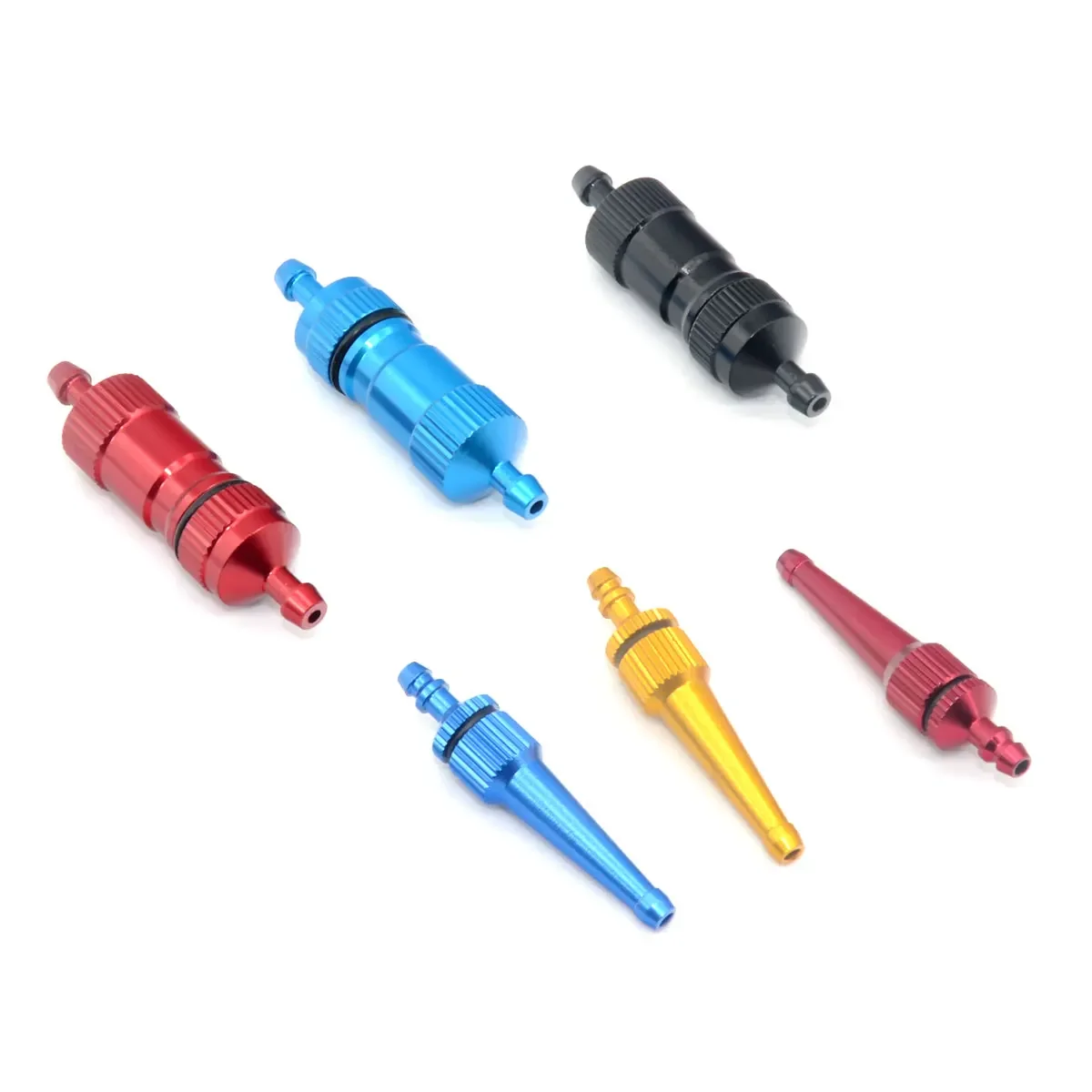 Aluminum Fuel Filter for Nitro 1/8 1/10 RC Model Car Spare Parts HSP Racing 02156 HSP 94122 94188 Traxxas TRX4