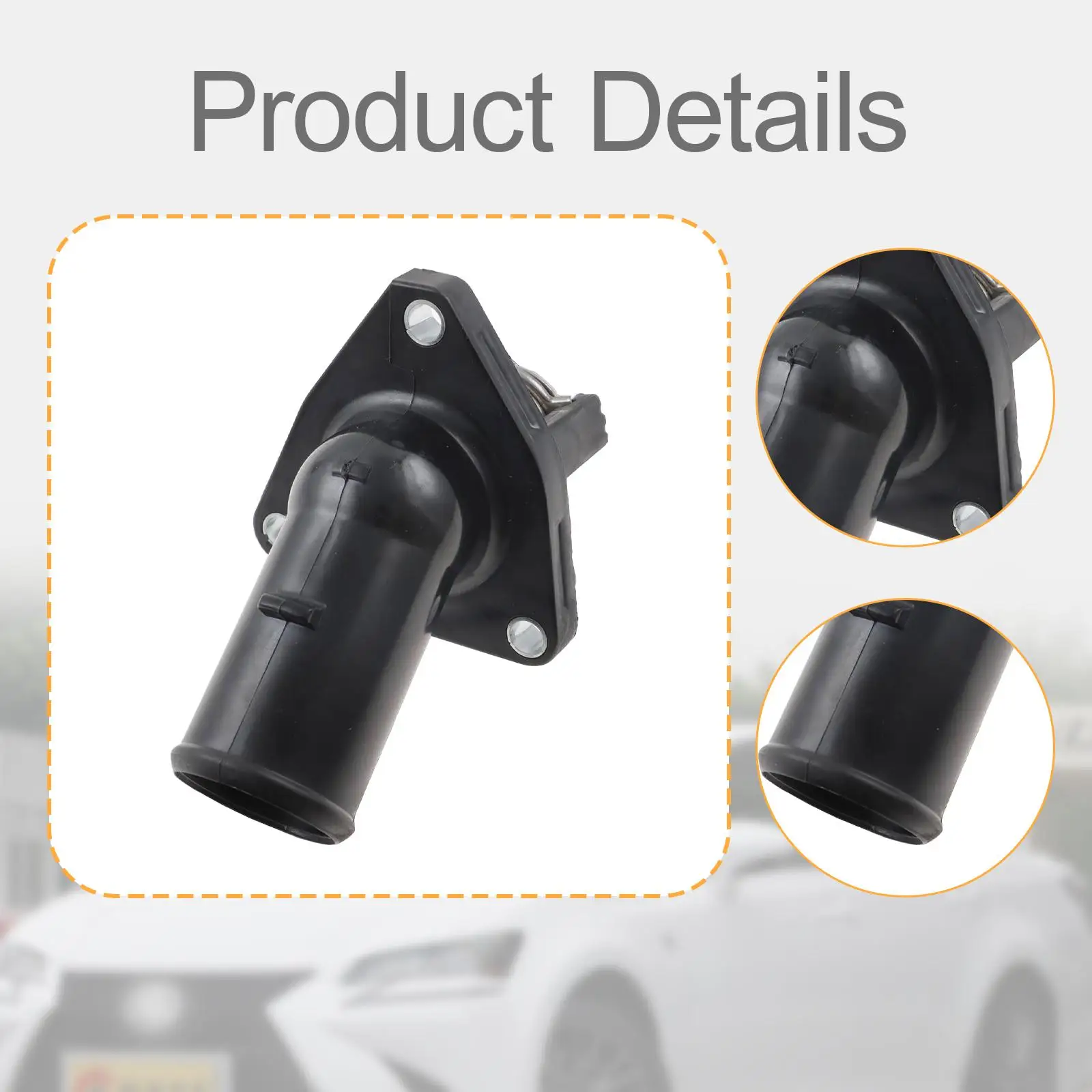 Il alloggiamento del termostato sostituisce direttamente 16031-31020 Prestazioni elevate Facile da installare per accessori auto