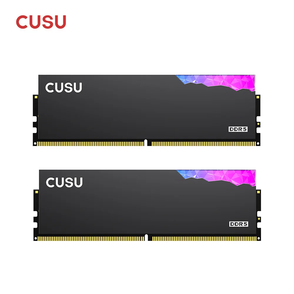 CUSU DDR5 RGB 6000MHz 6400MHz 32GB 16GB UDIMM Ram メモリ DDR5