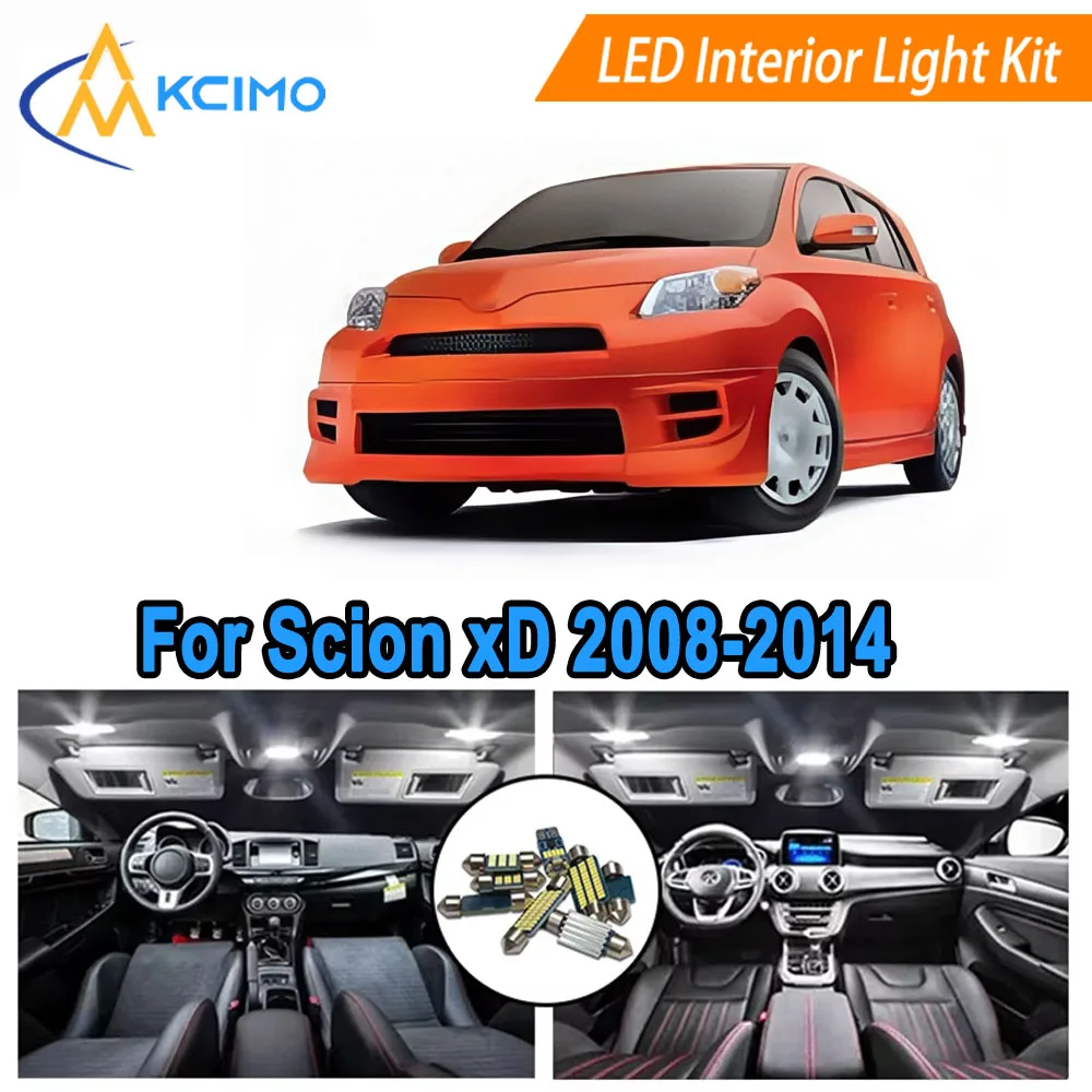 

Complete Interior LED Upgrade Kit For Scion xD 2008-2014 Interior Light Package High Performance LED Interior Bulb