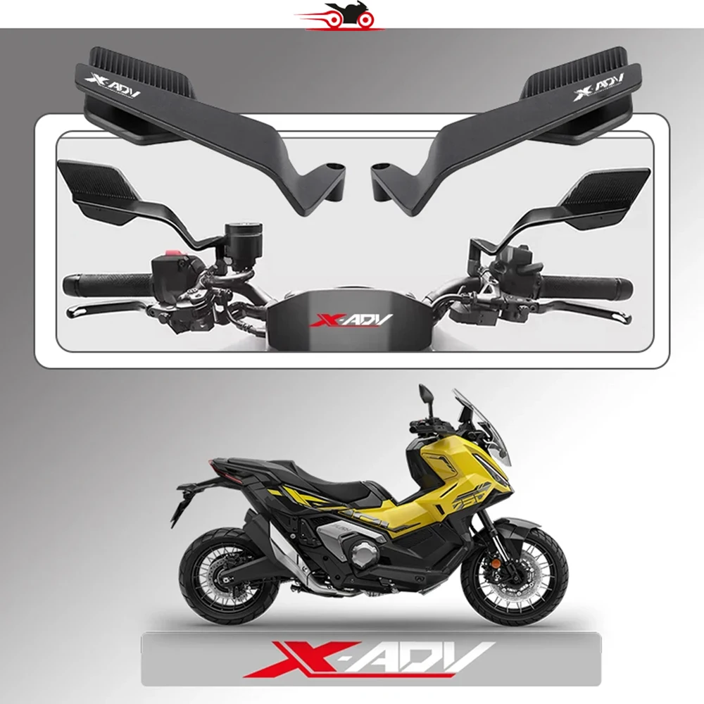 

Aluminum Alloy Frame Motorcycle fixed Wind Wing Rearview Mirror For HONDA X ADV X-ADV XADV 750 XADV750 Accessories Rear view