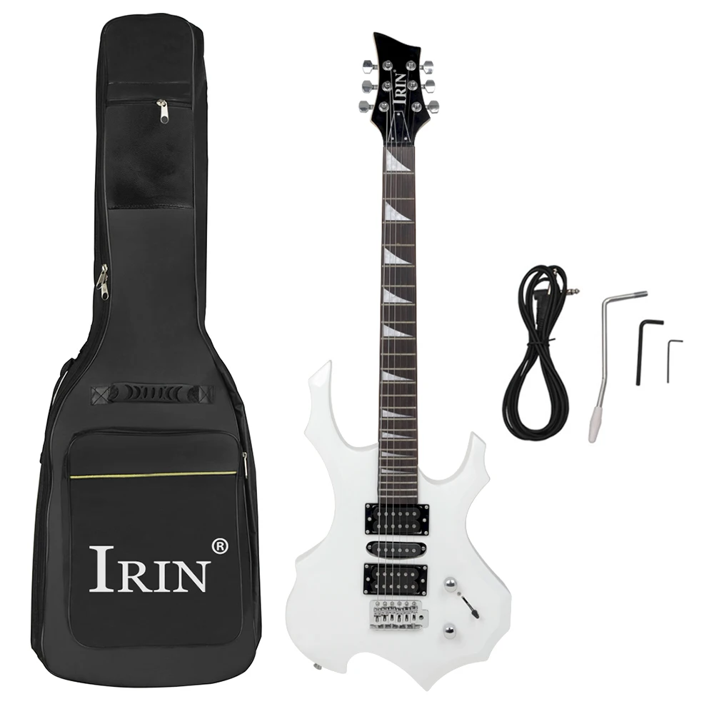 

IRIN 6 Strings 24 Frets Electric Guitar Maple Body Neck Electric Guitar Guitarra With Bag Necessary Guitar Parts & Accessories