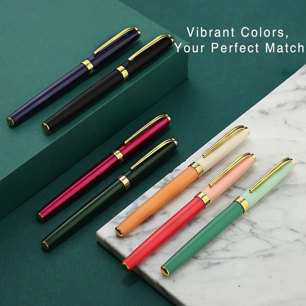 بطل العلامة التجارية P108 القلم الملونة 0.5 مللي متر إيريديوم الذهب بنك الاستثمار القومي طالب ممارسة الكتابة المحددة عالية الجودة القرطاسية القلم اللوازم المدرسية