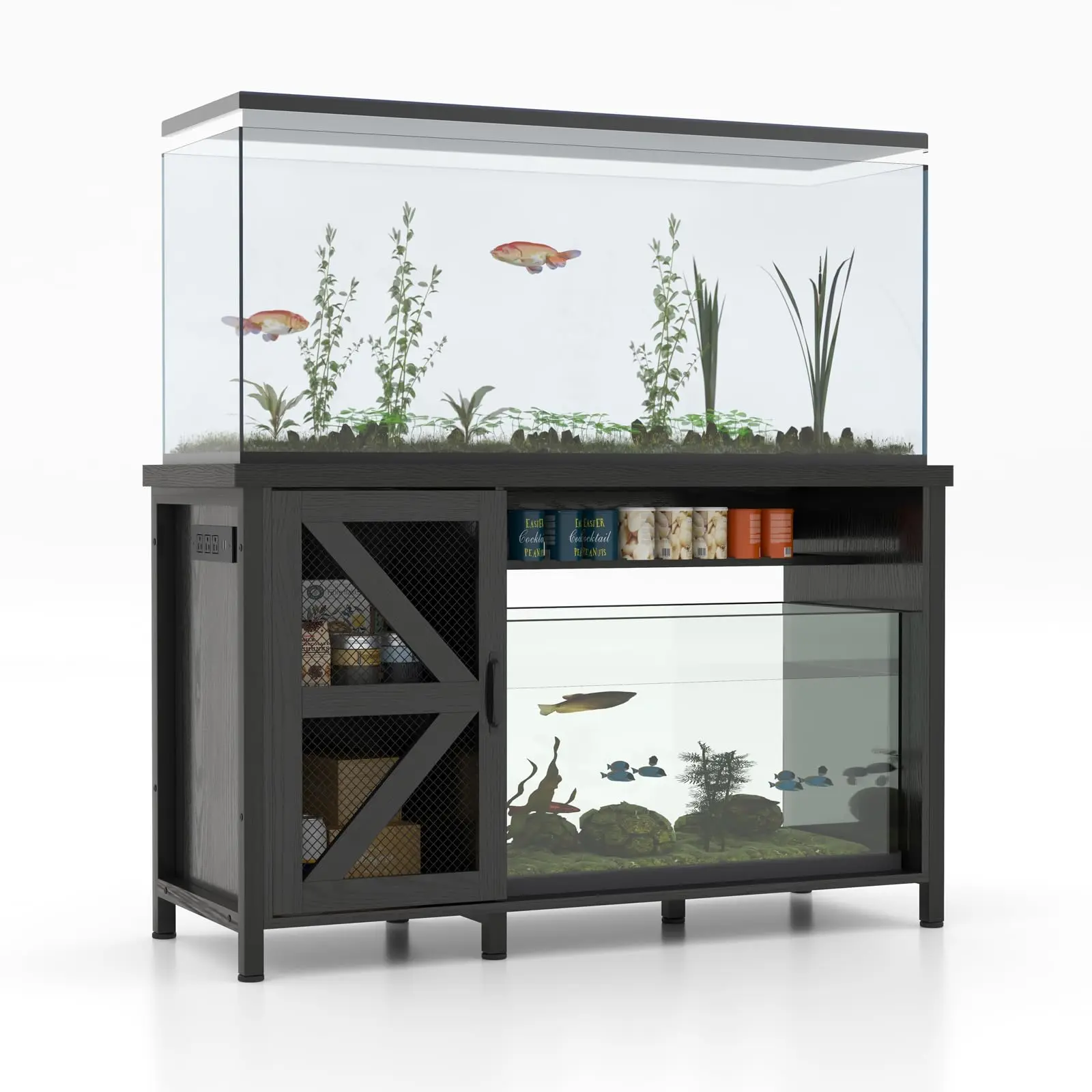 55-75 Gallon Aquarium Stand, Fish Tank Cabinet