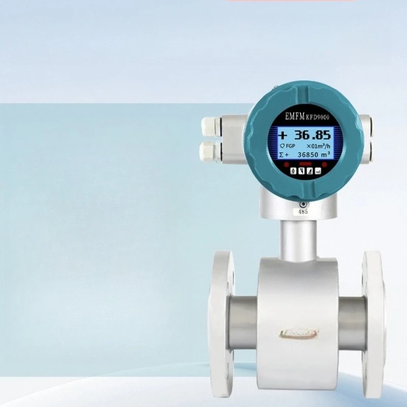 Intelligent Electromagnetic Flowmeter High Precision Pipeline Insertion Split Liquid Flow Meter