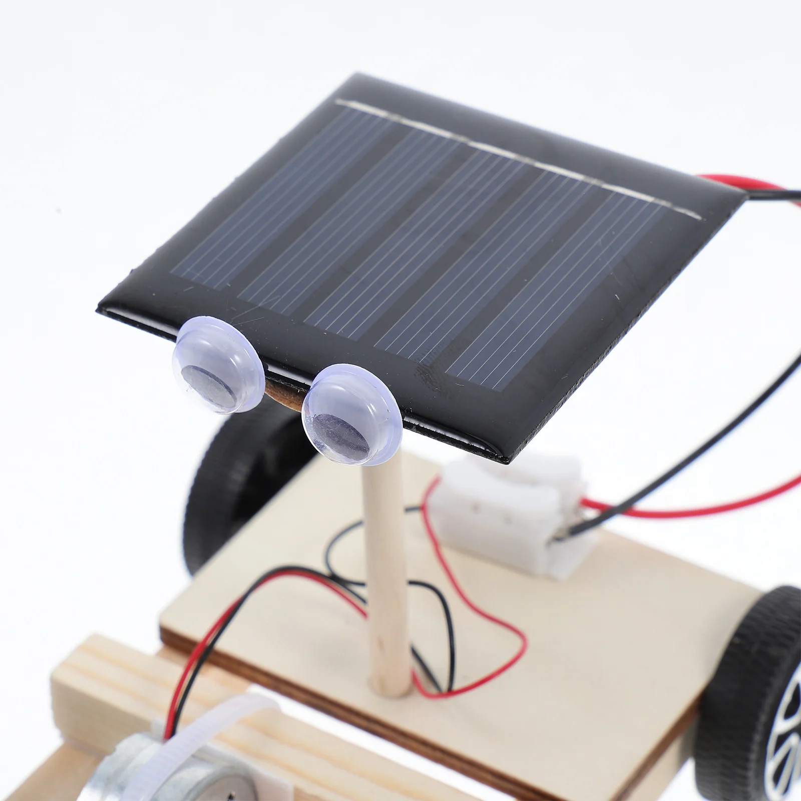 Mini Kit de voiture solaire en bois, bricolage, tige éducative, Gadget d'apprentissage créatif pour enfants