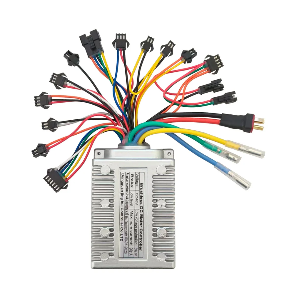 

Ebike Motor Brushless Controller JH4AS3289DZYX 48V Speed Controller For Electric Bicycle Scooters Fat Tire Bikes Mountain Bike