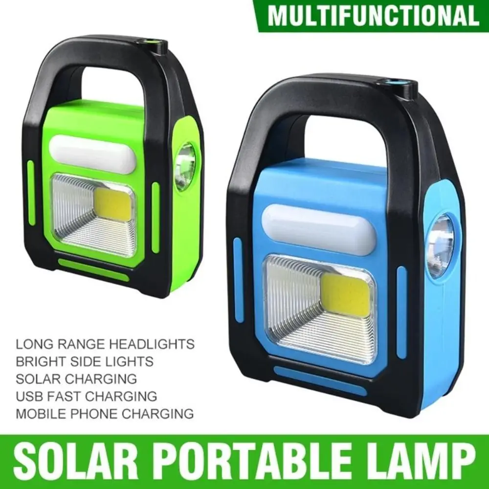 

New Waterproof LED Camping Lantern USB Charging 3 Light Modes LED Flashlight COB Emergency Lights Power Failure Emergency