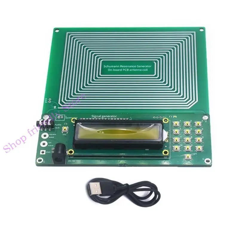 7.83Hz DC5V Schumann Device Resonator Sound Frequency Machine Generator for Enhances Computer and Office Experience