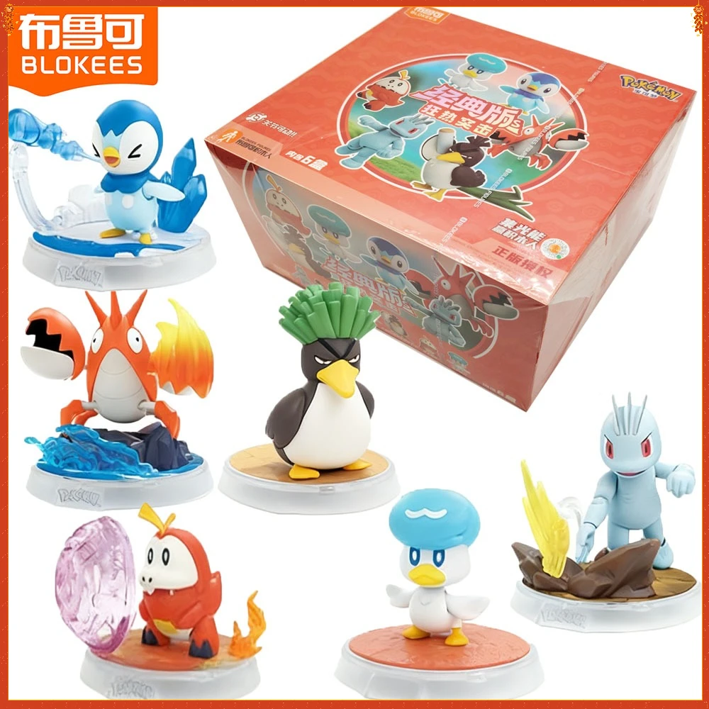 

Новый оригинальный BLOKEES Pokemon, классическая версия, серия S, строительные блоки, аниме, коллекция периферийных устройств, подвижная модель, подарки