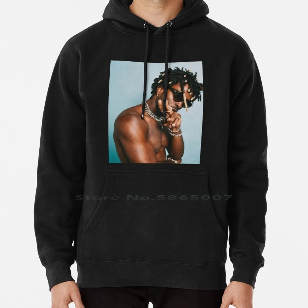 

Классический свитер с капюшоном Saint Jhn 6xl, хлопковая музыкальная ловушка, St Jhn Saintjhn Rapper, хип-хоп Saint Jhn, гетто Lenny Artist Saint Jhn