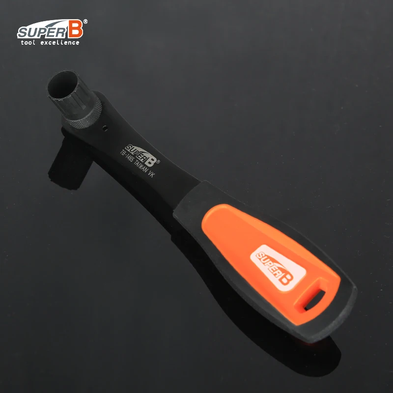 SUPER B 2 In 1 Freewheel Remover & Bottom Bracket BB Tool MTB Road Bike Cassette Flywheel Removal Wrench Bicycle Repair Tools