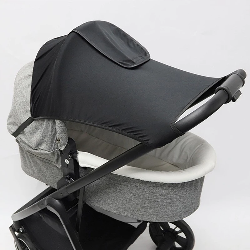 Universal Baby Stroller Accessories Sun Shade UV Protection Sunshade Carriage Canopy Cover for Prams Infants Car Seat Sun Visor