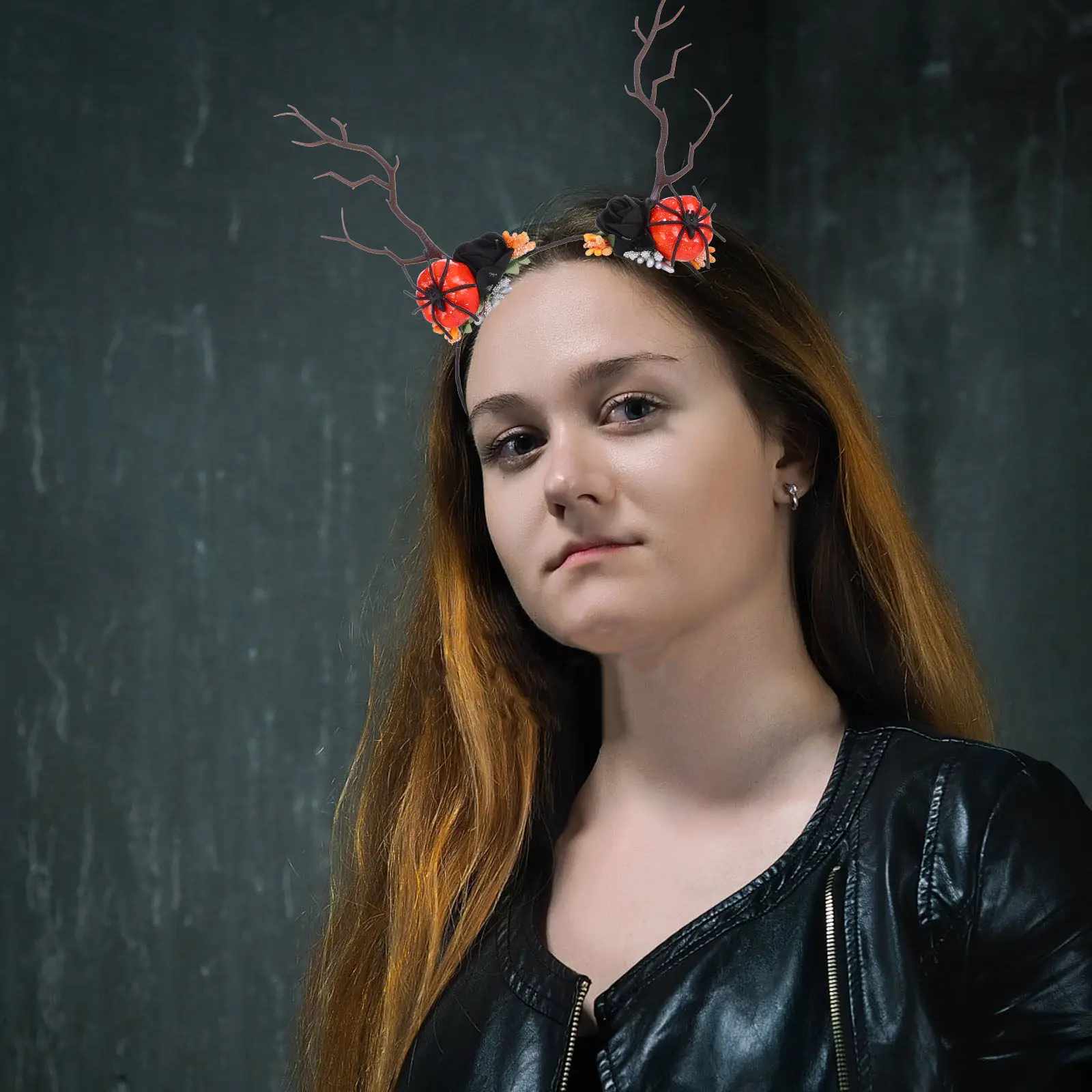 Handmade Tree Branch Antler Headband for Women Holiday Halloween Christmas Cosplay Party Photo Prop Festival Fall