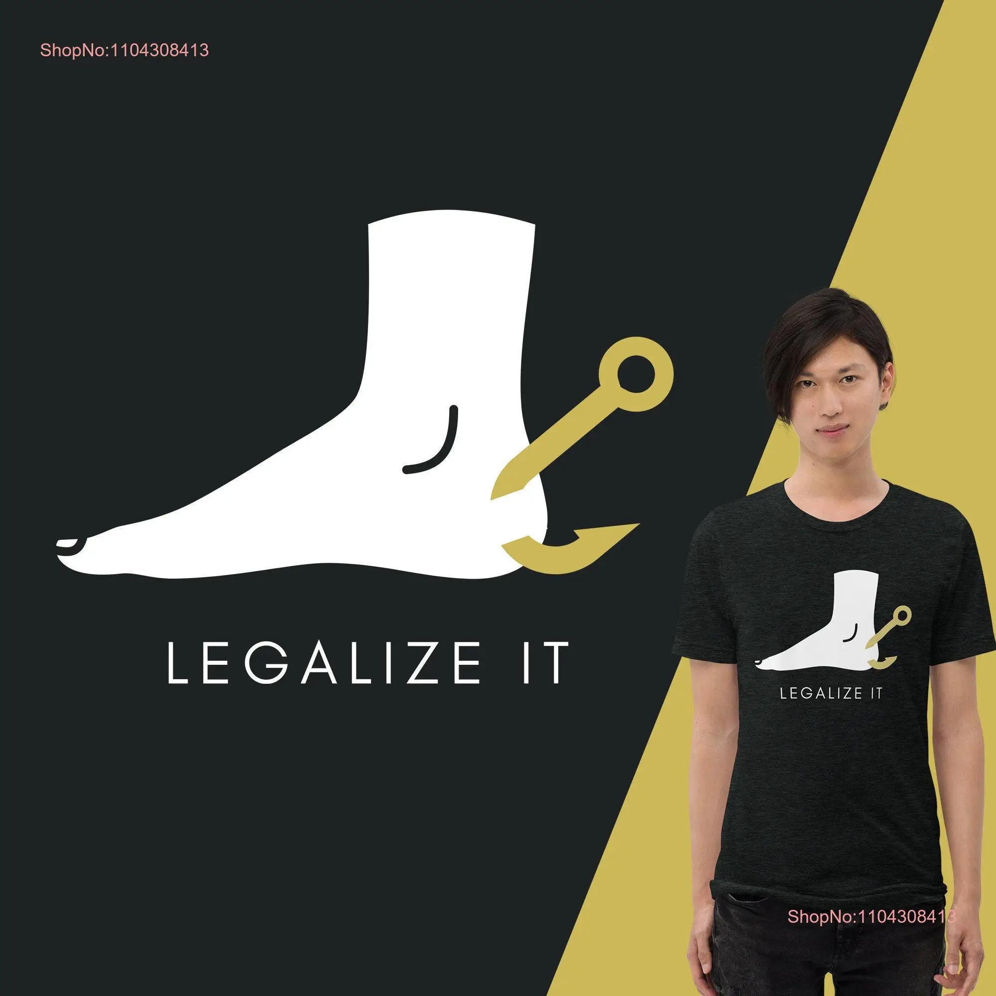 Heel Hook BJJ Triblend T Shirt Legalize It Multiple Sizes long or short sleeves