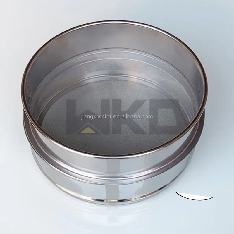 i Diameter 8inch 2 Mm-20 Microns Stainless Steel Sieves for Lab Sieve Shaker