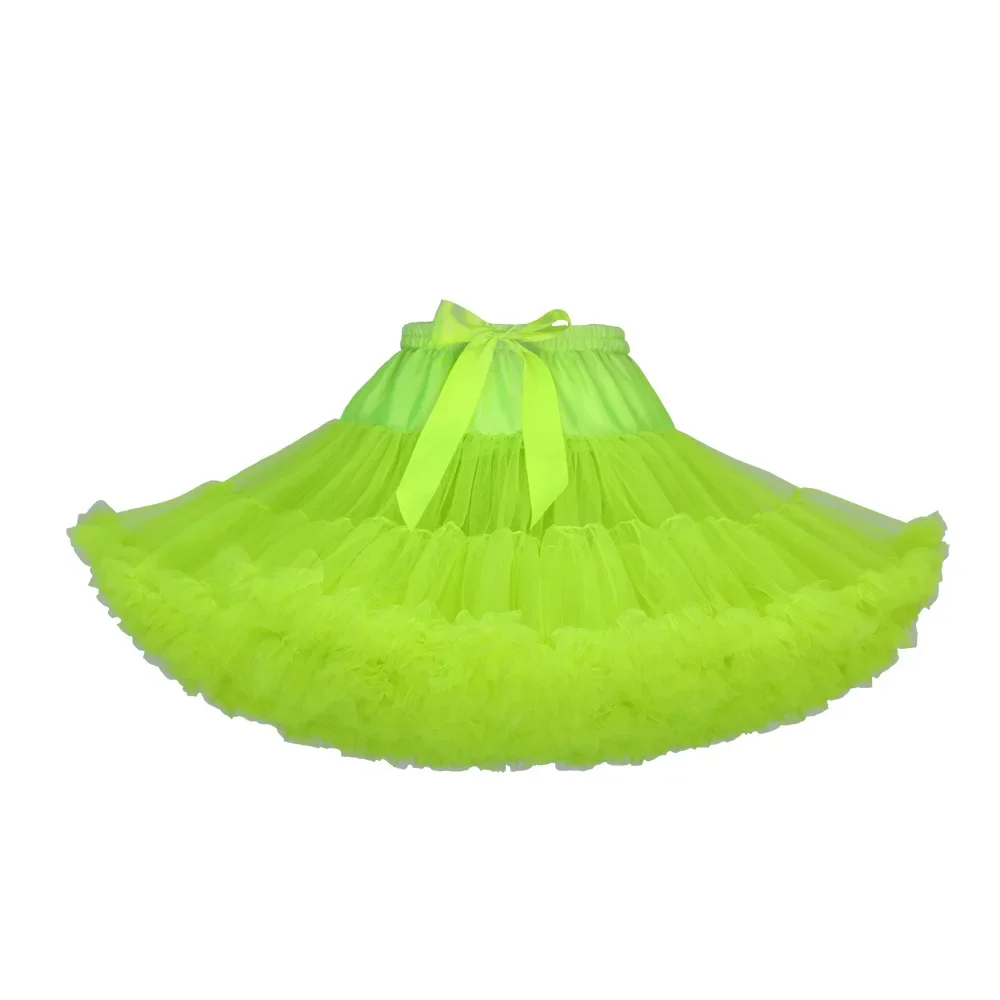 Puffy Short Girls Underskirt Cosplay Party Short Dress Petticoat Lolita Petticoats Ballet Tutu Skirts Rockabilly Women Crinoline